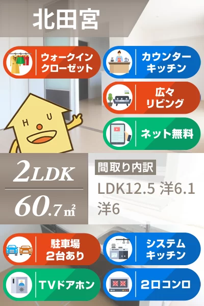 リアン 101のお部屋の特徴