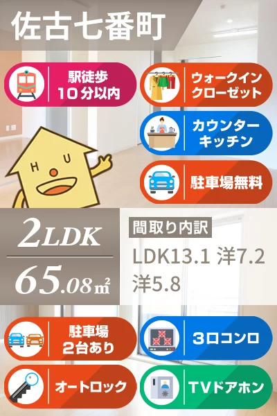 ステーブル・レジデンス 301のお部屋の特徴