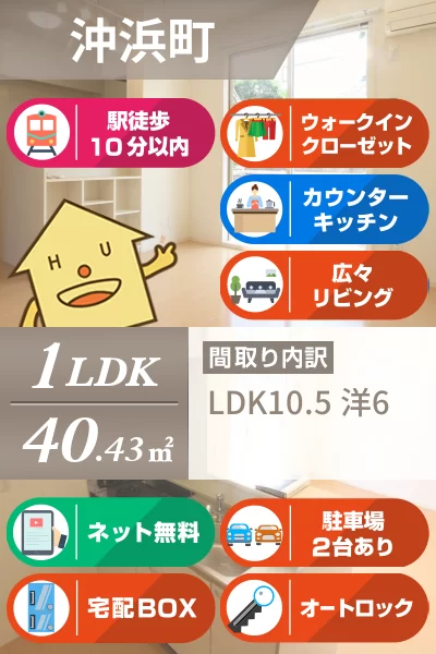 Melody 101のお部屋の特徴