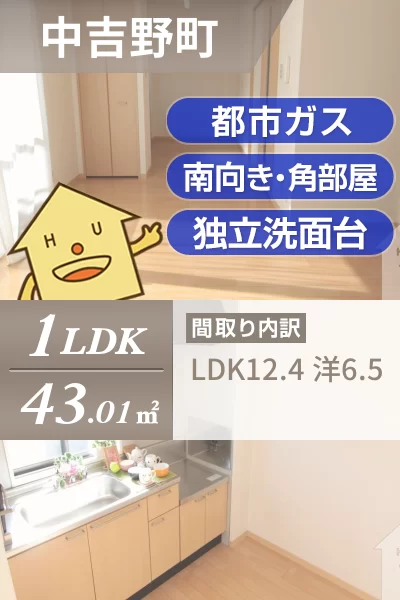 リッシュ良庵 II 203のお部屋の特徴