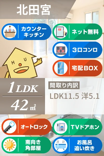 グランツ 207のお部屋の特徴