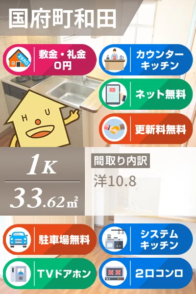 小桜荘 102のお部屋の特徴