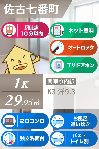 キアーズ II 105のお部屋の特徴