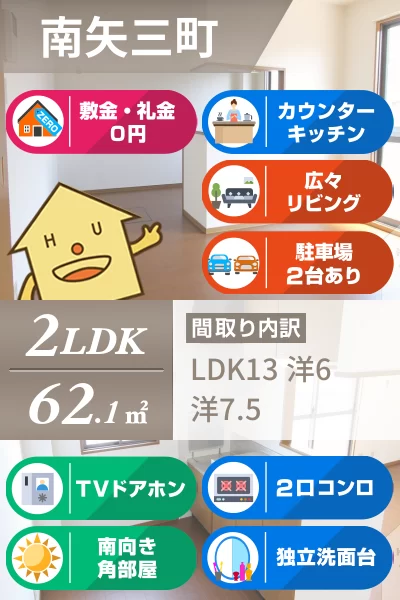シャトーショコラ E202のお部屋の特徴