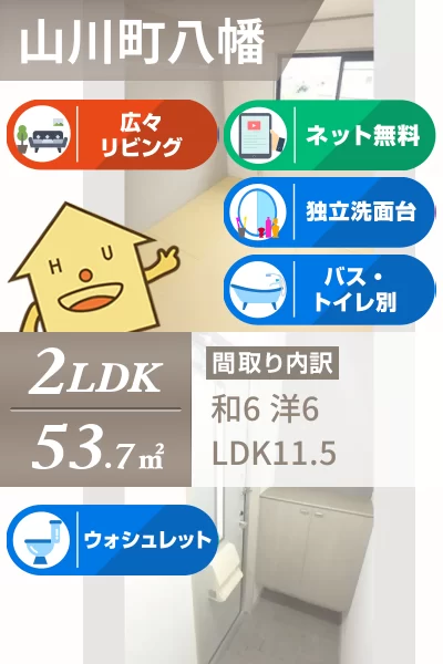 セジュール山川 202のお部屋の特徴