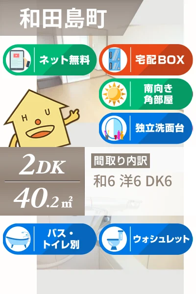 メゾン西林 201のお部屋の特徴