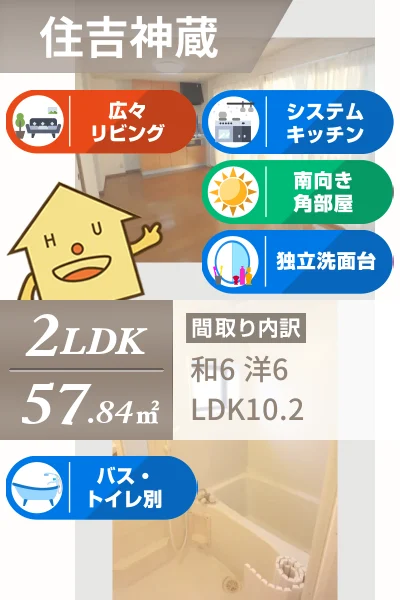 ラポール宮内 A棟 A101のお部屋の特徴