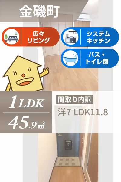 プレタ21 302のお部屋の特徴