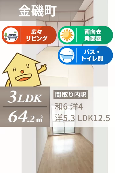 グレースソシア 101のお部屋の特徴
