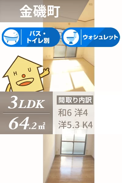 グレースソシア 105のお部屋の特徴