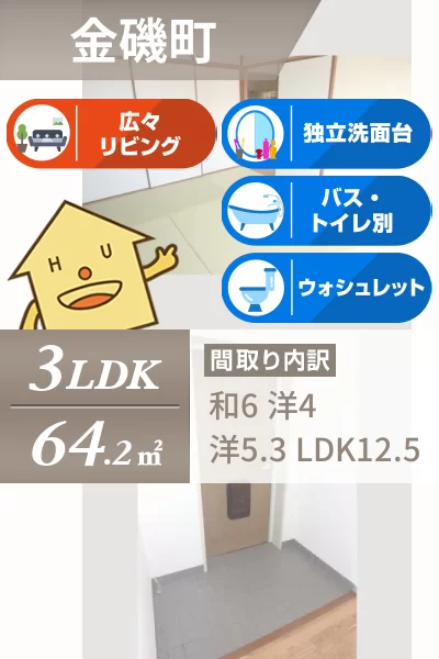 グレースソシア 203のお部屋の特徴