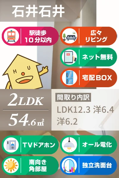 シャーメゾンAYA I番館 103のお部屋の特徴