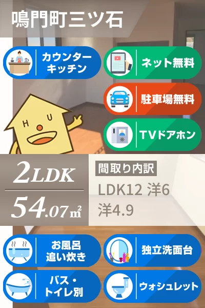 コンフォートヴィラ I棟 202のお部屋の特徴