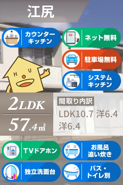 シャーメゾン ブラン 203のお部屋の特徴