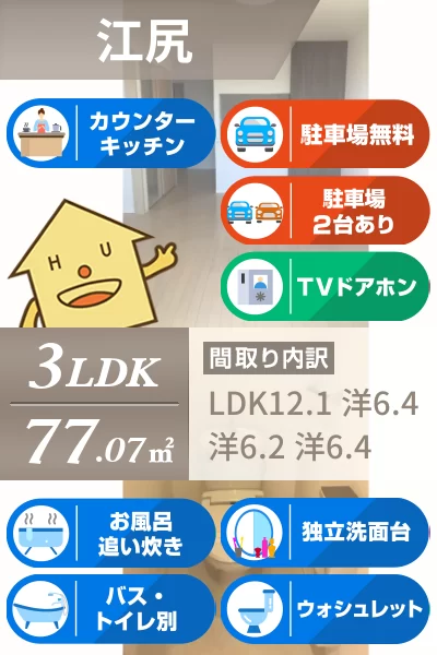 シャーメゾンヴィラ B 201のお部屋の特徴