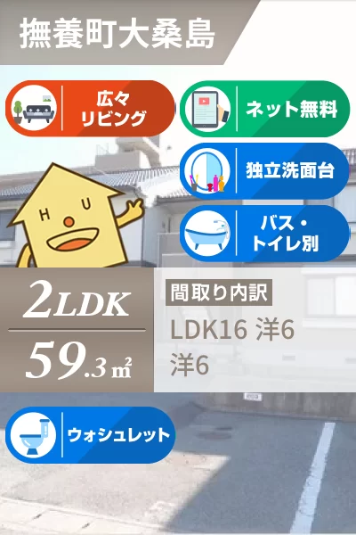 セジュール泉 202のお部屋の特徴