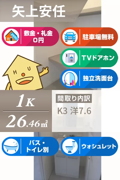 シャーメゾン With-K 103のお部屋の特徴