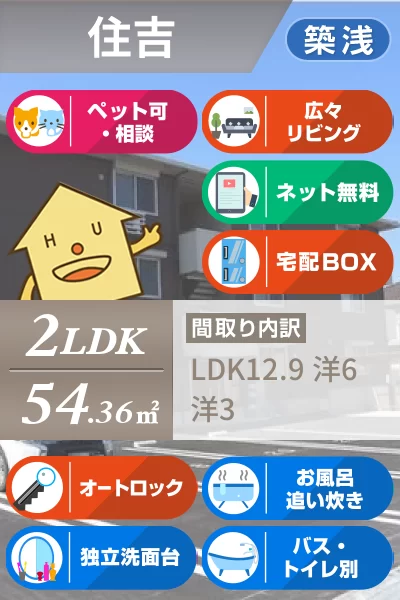 エスペランサ 302のお部屋の特徴