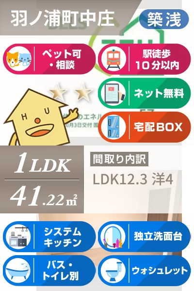 WILLE 102のお部屋の特徴