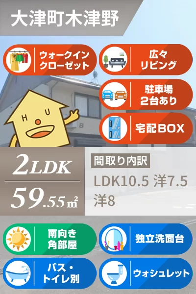 メゾン・リヴェール B棟 B201のお部屋の特徴