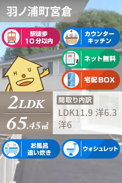 コンフォーティア M 202のお部屋の特徴