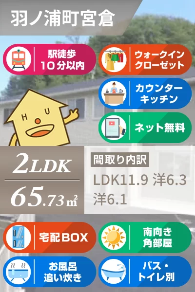 コンフォーティア M 203のお部屋の特徴