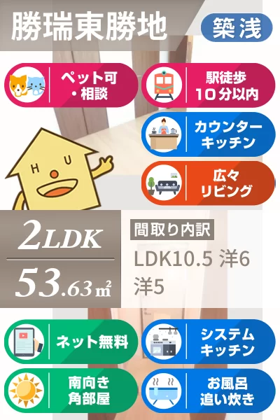 サクラディア 101のお部屋の特徴