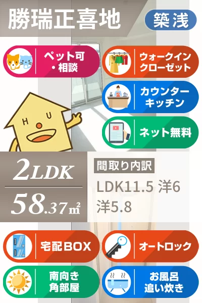 アヴニール優II 301のお部屋の特徴