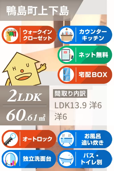 サンフラワー ガーデン B棟 B203のお部屋の特徴