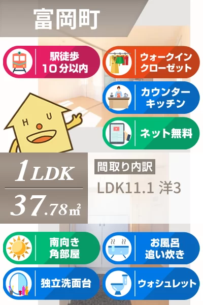 ルナ ラパン A棟 A201のお部屋の特徴