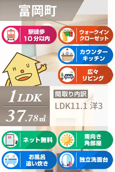 ルナ ラパン A棟 A202のお部屋の特徴