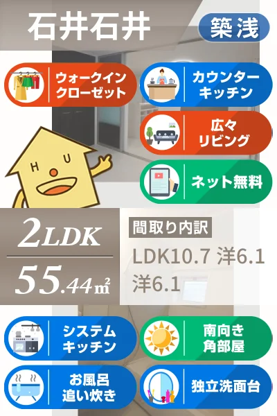 プレミール C棟 102のお部屋の特徴