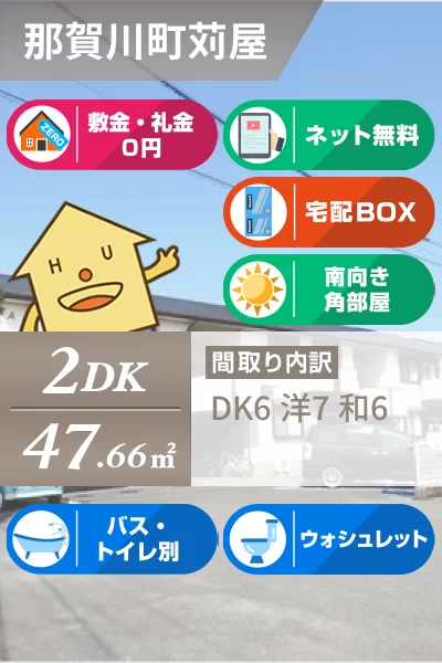 エスパシオ那賀川 B棟 201のお部屋の特徴