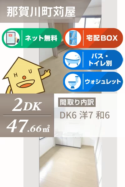 エスパシオ那賀川 B棟 202のお部屋の特徴