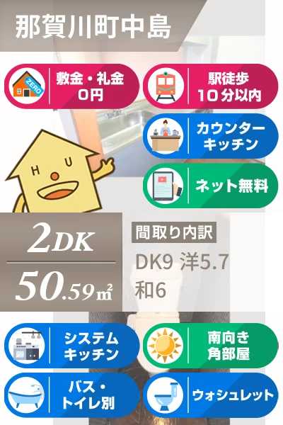 リバーサイド幸泉 1棟 125のお部屋の特徴