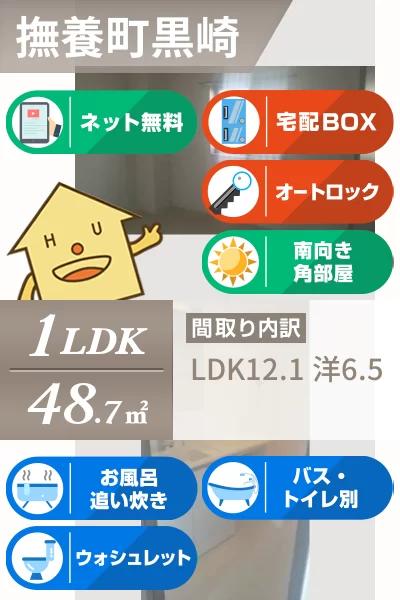 モンプリミエ ルラシオン I 101のお部屋の特徴