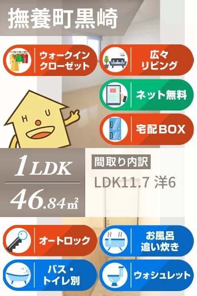 モンプリミエ ルラシオン I 103のお部屋の特徴