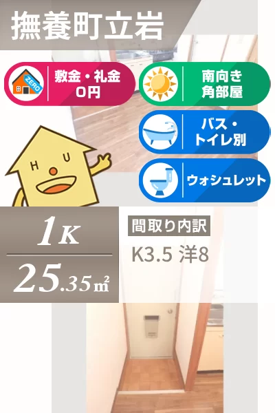 第二立岩ハイツ 101のお部屋の特徴