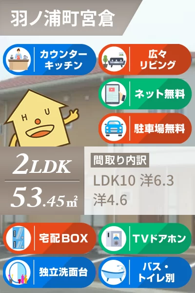 プラティーク 202のお部屋の特徴