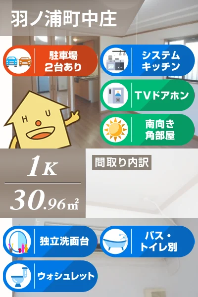 エレガント・ライフ 101のお部屋の特徴