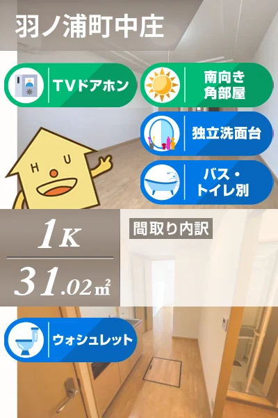 サンコート・コーダ 202のお部屋の特徴
