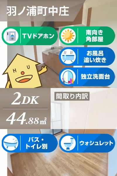 サンシャイン・コーダ 203のお部屋の特徴