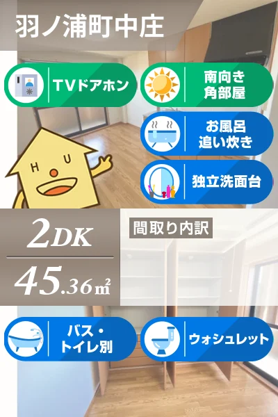 エル・アール 206のお部屋の特徴