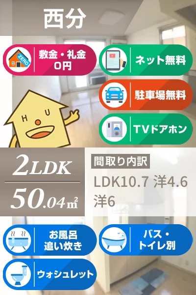 シャーメゾン上板 C棟 206のお部屋の特徴