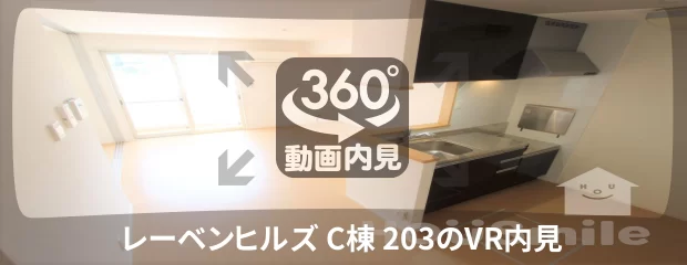 レーベンヒルズ C棟 203の360動画