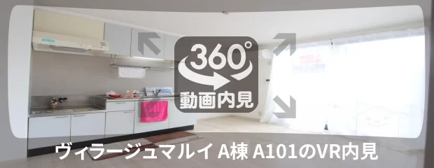 ヴィラージュマルイ A棟 A101の360動画