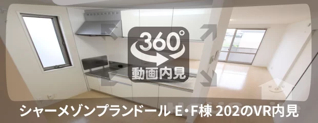 シャーメゾンプランドール E・F棟 202の360動画