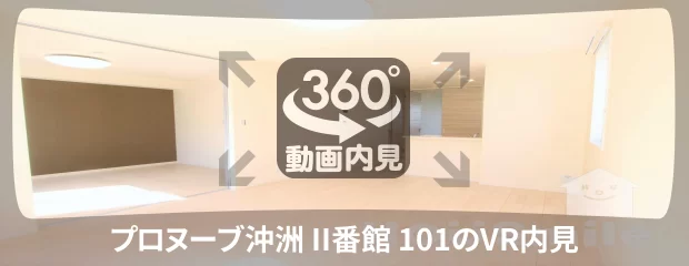 プロヌーブ沖洲 II番館 101の360動画