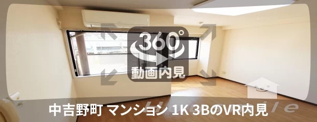 中吉野町 マンション 1K 3Bの360動画