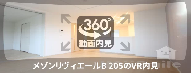 メゾンリヴィエールB 205の360動画
